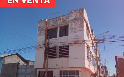 SE VENDE TRÍPLEX EN ZONA CÉNTRICA. JULIACA – CERRO COLORADO